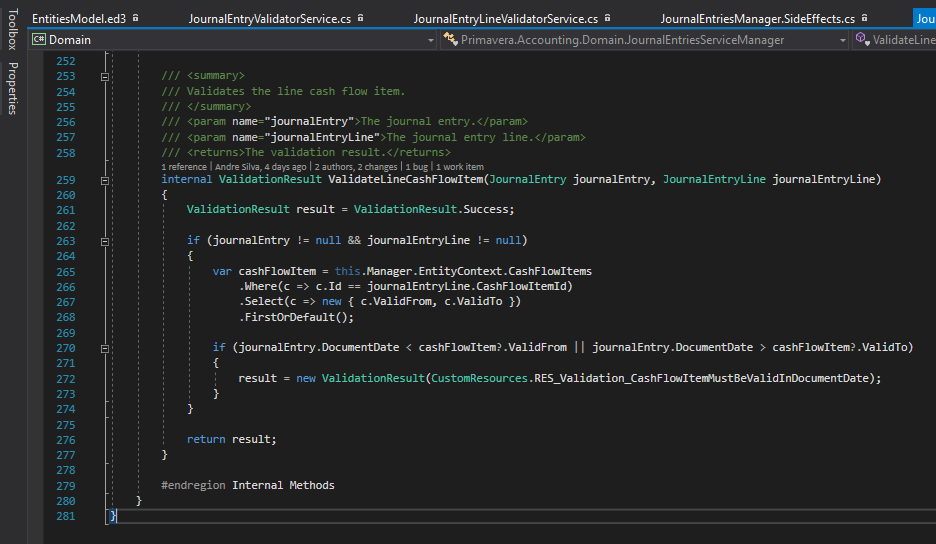 Inline Validations