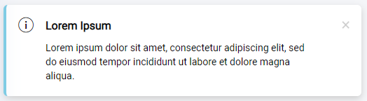 Inline Alert Message information