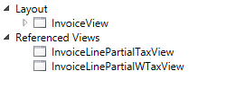 Referenced views