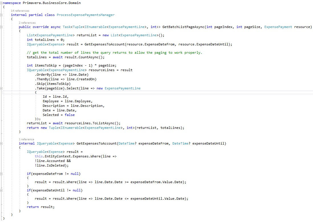 Serviço Picking - custom code - exemplo - get batch list