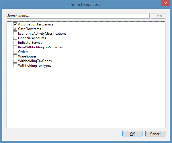 SelectServices