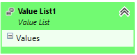 Modelo de Entidades - value list