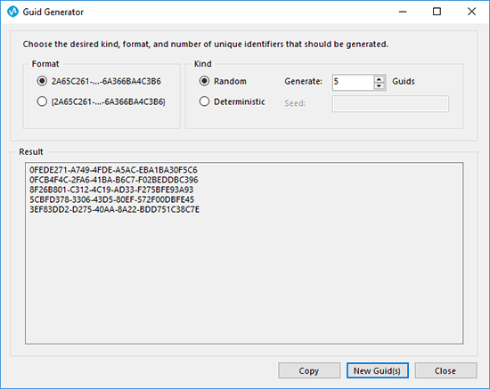 Guid Generator