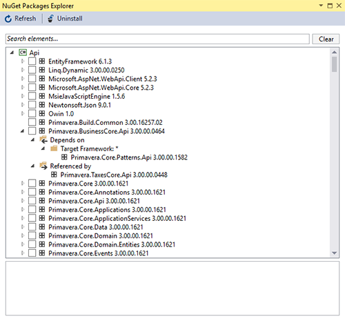 NuGet Packages Explorer