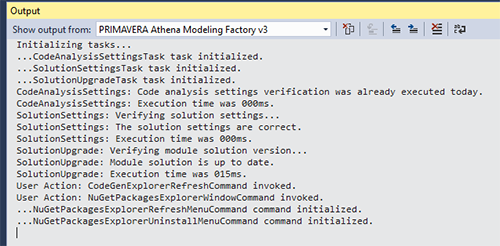 Output Window
