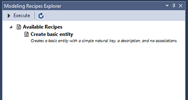 Modeling Recipes Explorer